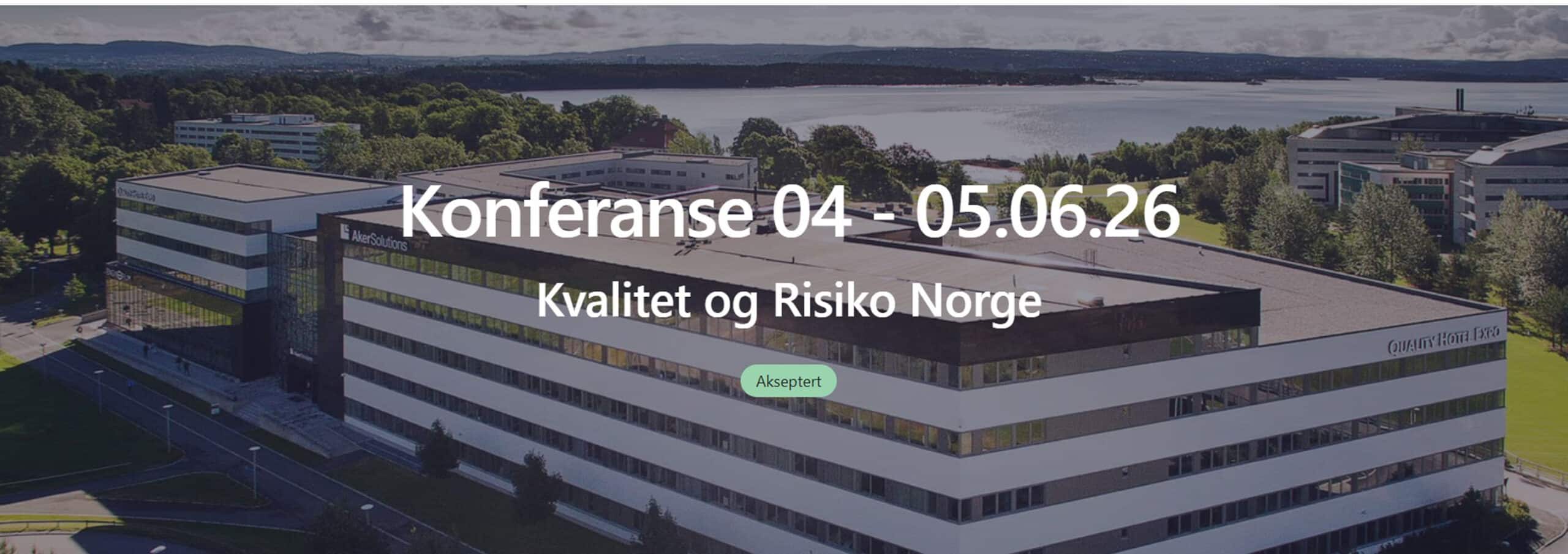Skjermbilde Quality Hotel Fornebu 5-6 juni 2026 50cm