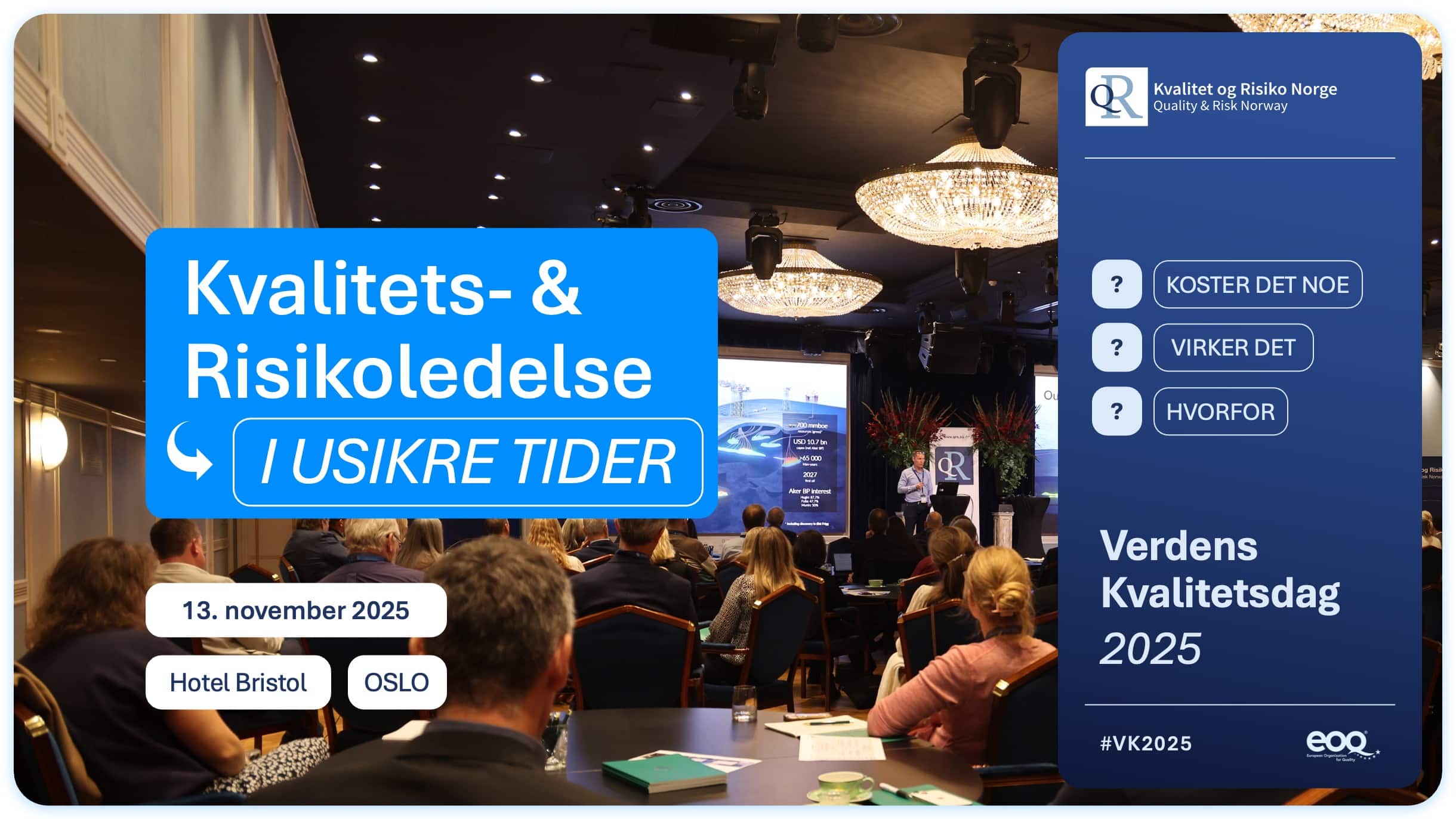 Plakat program Verdens Kvalitetsdag 2025